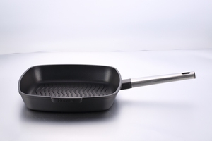 Thiết Kế Tối Giản <span class=keywords><strong>Calphalon</strong></span> Đồ Nấu Nướng Đặt Thép Không Gỉ Và Nhôm Không Dính Chậu Nấu Ăn Nồi Nồi Nồi Chiên Sâu - Product Image 4