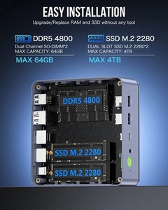 GMKtec K7 Plus Intel i7-13620H Gamingมินิแท็บเล็ตพีซี 10-core 16-ด้าย 16GB DDR5 512GB SSDมินิพีซีบ้านเดสก์ท็อปคอมพิวเตอร์ - Product Image 5