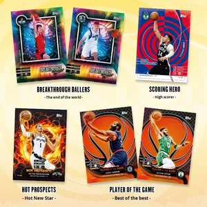 2025 Topps NBA Match Attax Basketball Battle Card Energy Pack Star Card Blind Box Realizzato in Plastica Resistente - Product Image 2