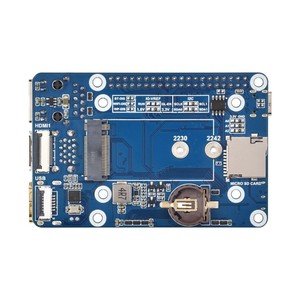 Waveshare Mini Base Board (B) Designed for <strong>Raspberry</strong> <strong>Pi</strong> Compute Module 5, Onboard <strong>EEPROM</strong> and Encryption Chip MIPI Interface - Product Image 3