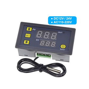 Controlador de temperatura de alta precisión Pantalla digital Interruptor de control de temperatura Miniatura 12V24V/AC220V W3230 para módulo