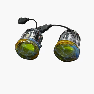 Modified and Upgraded Golden Eye Light Emitting Diode <strong>LED</strong> Fog Light with Lens Suitable for Equation Leopard <strong>5</strong> Accessories - Product Image 1