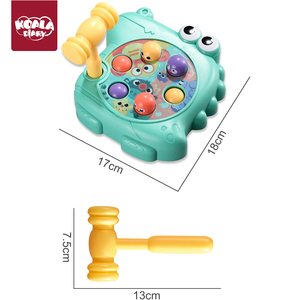 音と光を備えたインタラクティブな教育玩具、初期の発達玩具、3歳の子供向けのほくろゲームを叩く - Product Image 2