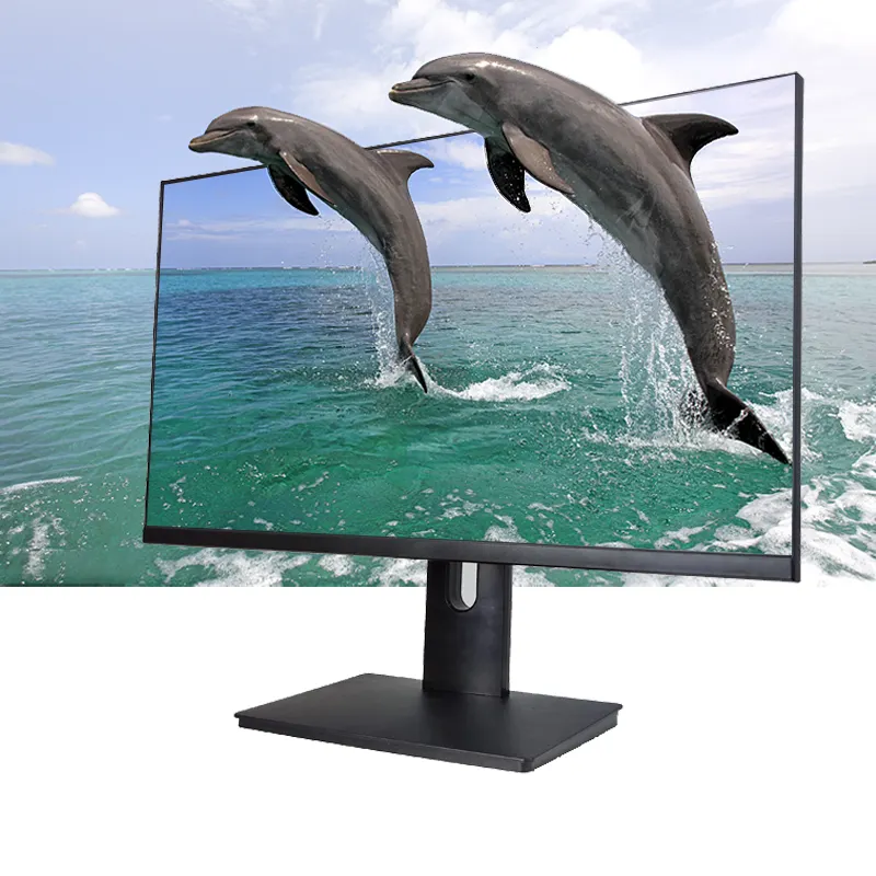 Monitor Lcd Led sin marco, pantalla ips de 75Hz, 21,5, 24, 27, 32 pulgadas, 1080P, fhd, IPS, 1k, para ordenador de oficina