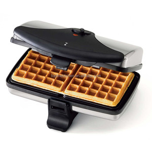 Portable Mini Easy to Clean Breakfast <strong>Maker</strong> Detachable Stainless Steel 4 <strong>2</strong> Slice Deep Waffle Machine <strong>Cake</strong> Oven Sandwich <strong>Maker</strong> - Product Image 4