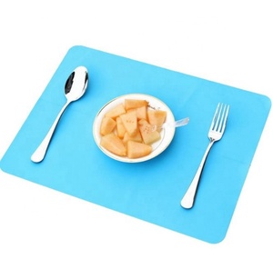 可重复使用的硅胶拉丝垫食品级桌垫，适用于婴幼儿西欧风格餐垫 - Product Image 5