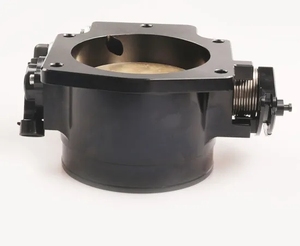 CNC Machined 92mm Aluminum Throttle Body Throttle Position <strong>Sensor</strong> TPS <strong>IAC</strong> LSX LS LS1 LS2 LS7 <strong>Sensor</strong> Throttle Valve Black Silver - Product Image 5