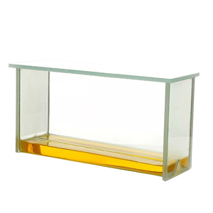 Tùy chỉnh phòng thí nghiệm cụ thể P-1 thủy tinh cổng duy nhất đôi rãnh mỏng lớp sắc ký dung môi nhuộm xe tăng - Product Image 3