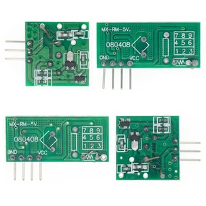 315Mhz 433Mhz <strong>RF</strong> Wireless <strong>Transmitter</strong> Module and <strong>Receiver</strong> Kit 5V DC 433MHZ Wireless Raspberry Pi /ARM/MCU WL Diy Kit - Product Image 2