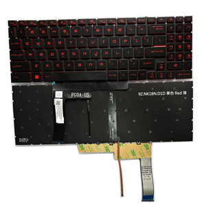 Teclado para ordenador portátil MSI GF66, GF63, GF76, GP76, Z16 TW, GL76, con retroiluminación colorida, idioma personalizado - Product Image 1