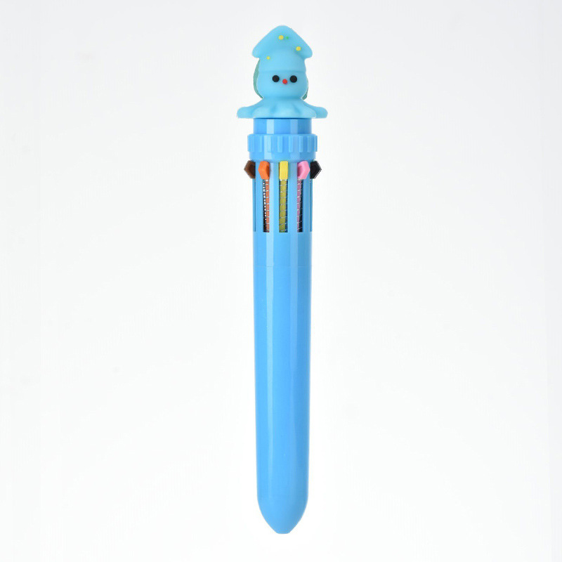 Calamar chibi azul claro