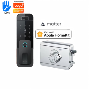 À prova d'água NFC <span class=keywords><strong>Smart</strong></span> Door Lock com Apple Homekit Tuya para Porta de Vidro RFID Rede Chave IP Senha Armazenamento de Dados para Home Hotel - Product Image 2