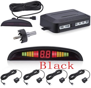 One Set Led Parking <strong>Sensor</strong> Auto Car Detector Parktronic Display <strong>Reverse</strong> Backup Radar Monitor System with <strong>4</strong> <strong>Sensors</strong>