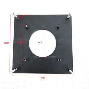 Metal Plate for Mounting <strong>Trackball</strong> 4.5 cm Diameter Tracking Ball Track Mouse for 60 in 1 Game Board Arcade Game Machine - Product Image 2