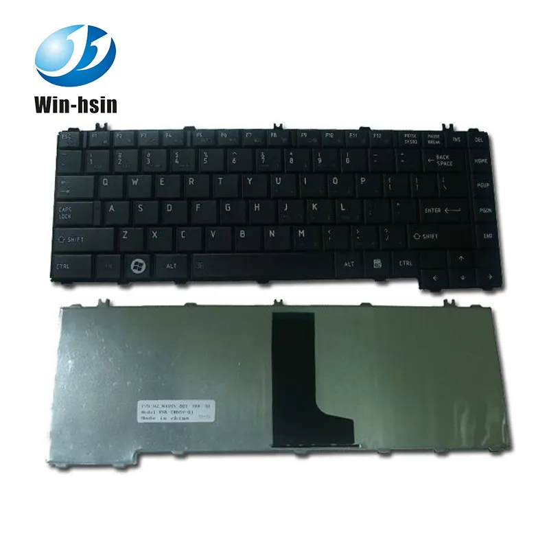 Pour Toshiba satellite c645 c640 clavier d'ordinateur portable, ordinateur portable, claviers de remplacement internes