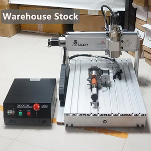 CE Approved YOOCNC 8060Z <strong>CNC</strong> Engraving Machine Mini Aluminum <strong>CNC</strong> <strong>Router</strong> 3-4 Axis 1500W 2200W for PVC ABS <strong>PCB</strong> Wood Aluminum Work - Product Image 3