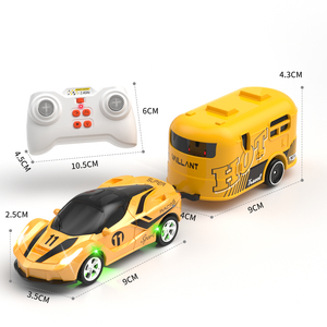 Lehoo giocattoli 1/64 2.4G Mini lega auto RC ad alta velocità sport Racing RC modello di auto con piccolo Controller - Product Image 6