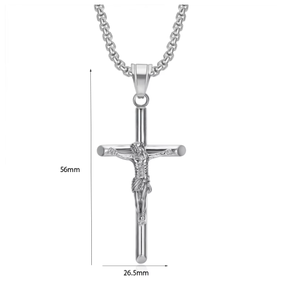 Grande pendente singolo in argento