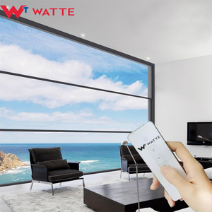 High Quality Electric Motorised Lifts up Aluminum Glass Vertical Sliding <strong>Sash</strong> Balcony <strong>Window</strong> for House Villa Hotel - Product Image 5