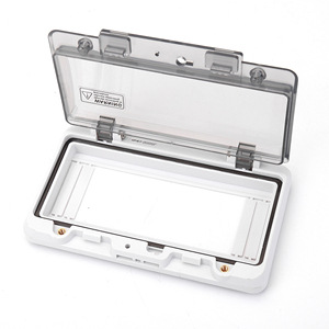 <strong>165</strong>*95*31MM 8 Way IP67 Waterproof Electronics <strong>Enclosure</strong> Box Plastic Housing Transparent Cover Protection Window Hood - Product Image 3