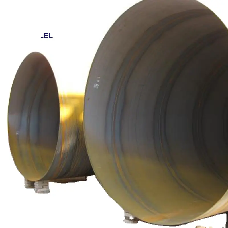 AWWC A200 ASTM A36 espiral tubería Sierra tubería de acero para eléctrica de agua de la planta de energía