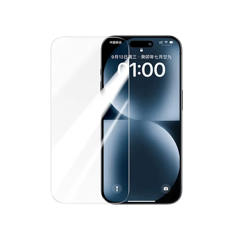 Adatta iphone 15 vetro temperato telefono trasparente membrana anti-olio protezione dello schermo copertura completa 14 13Pro Max 13 12 x per Apple