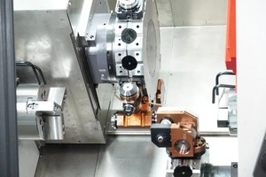 Torno CNC de torneado y fresado horizontal de alta precisión, máquina de maquinaria de procesamiento de fabricación de moldes de Metal de China barata - Product Image 4