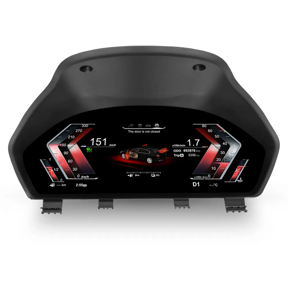 NaviFly LINUX ระบบ 12 นิ้ว 1920*720p หน้าจอ LCD ดิจิตอลคลัสเตอร์ Speedometer สําหรับ BMW F30 F31GT F34 F32 F33 F36