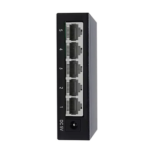 OEM/ODM <strong>Network</strong> <strong>Switch</strong> 5 Port 10/100M IEEE802.3af External Ethernet Power Supply Adapter for IP Camera Printer Fax Machine - Product Image 1