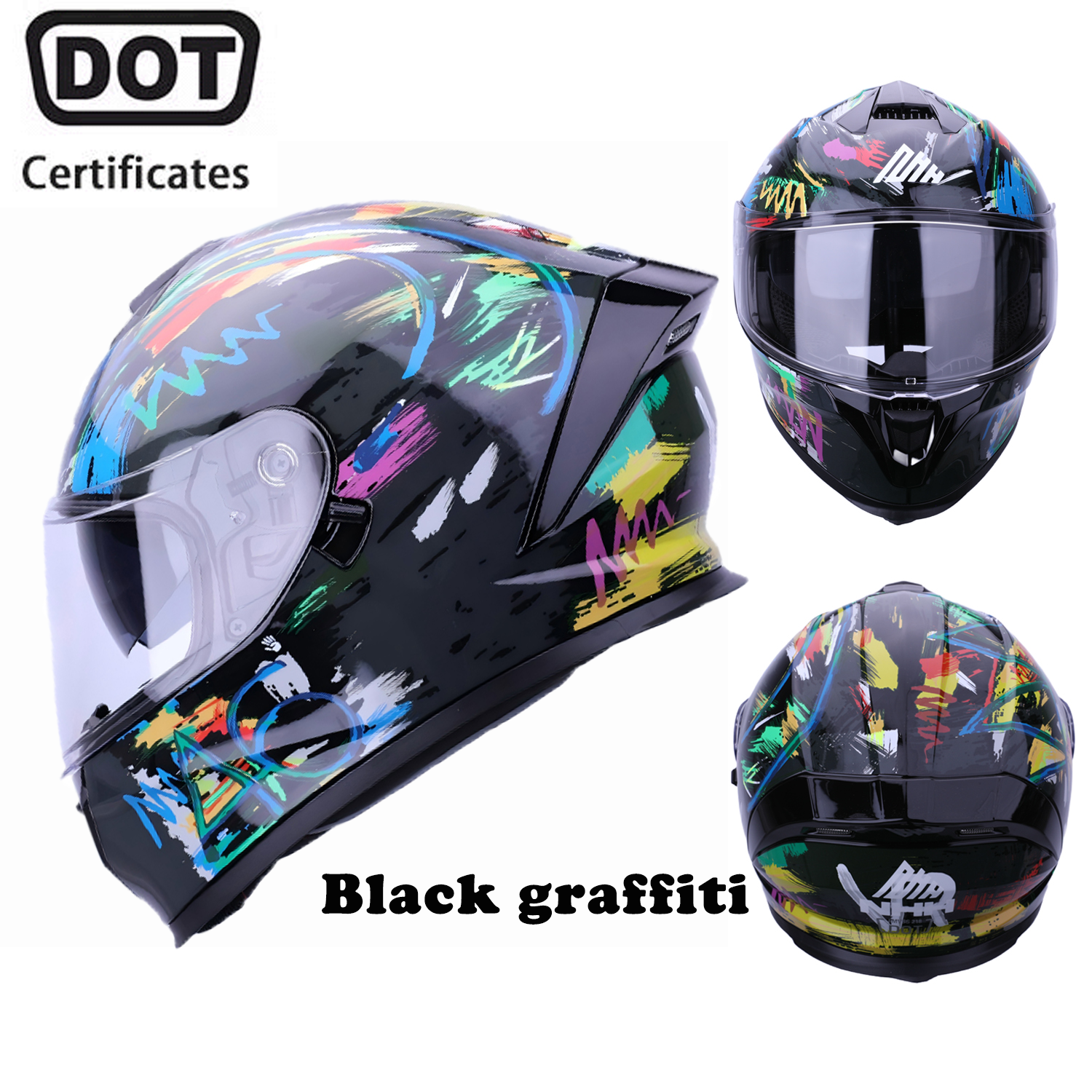 Black graffiti