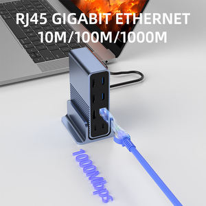 15 in 1 HDMI USB C 3.2 100W Charge DP 4K RJ45 1000M USB 3.0 <strong>Adapter</strong> for <strong>Notebook</strong> Laptops Type C Hub USB Docking Station - Product Image 4