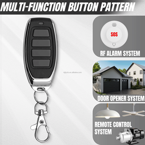 Explosive 4-Tasten Wireless RF Duplica tor Metall fernbedienung mit LED-Licht für Parkplatz Ersatz-Ferns chl üssel - Product Image 3