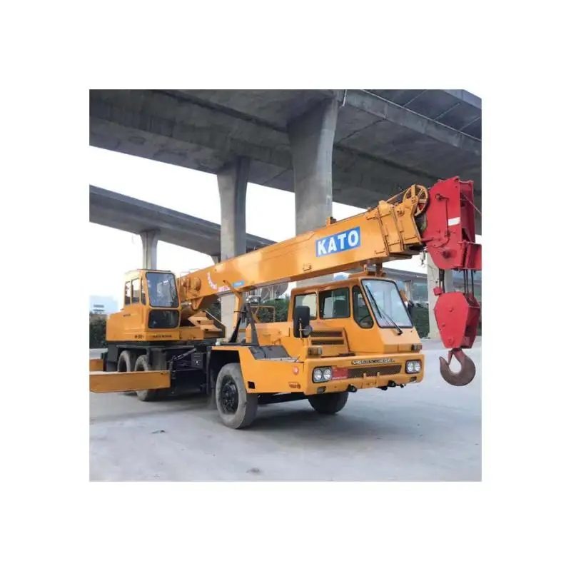 The original high-quality used crane kato 25ton is sold worldwide with a three-year warranty