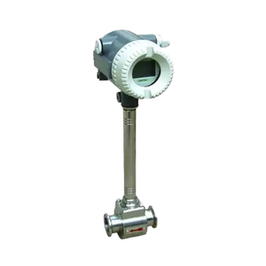El caudalímetro de vórtice higiénico de alta calidad está hecho de acero inoxidable y tiene un caudalímetro de vórtice de alta fiabilidad - Product Image 2