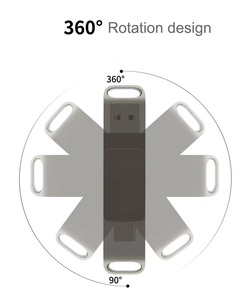 64GB 2-in-1 USB Flash Drive OTG USB C Memory Stick compatibile telefono Android PC penna esterna guida telefono 128GB - Product Image 6