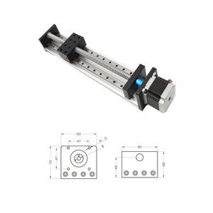 HOLRY-Módulo de movimiento de carril guía lineal para grabado con motor paso a paso, tornillo de bola de carrera de 50-900MM, con 23 motores nema - Product Image 2