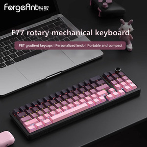 Teclado mecánico para juegos Teclado para juegos Rgb para computadora Pc Teclado con retroiluminación 77 teclas - Product Image 2
