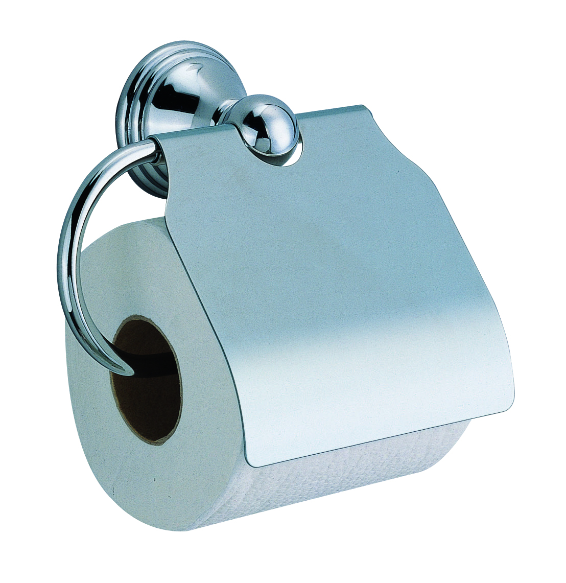 Tenedor de papel con la tapa