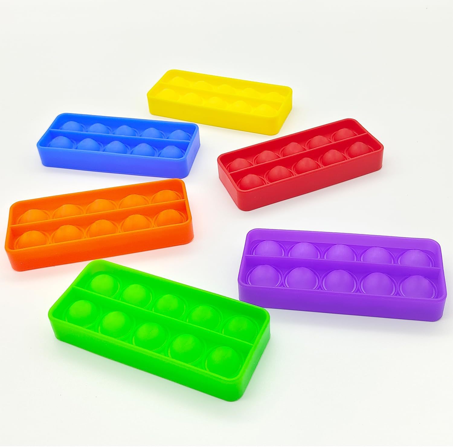 10 burbujas sin imprimir (6 por juego)