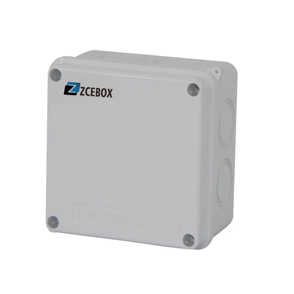 ZCEBOXプラスチック電子プロジェクトボックス防水ジャンクションボックスABS