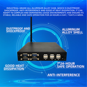 Factory Nano Intel Nuc Mini PC Computadora de 4 núcleos con Win Linux Android PC industrial sin ventilador en stock - Product Image 2