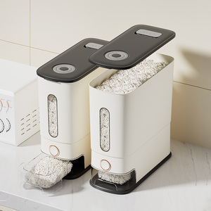Dispensador de arroz multifuncional Contenedor de almacenamiento de arroz a granel desmontable - Product Image 2