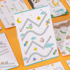 就学前の手書き練習コピーブックペンコントロールトレーシングワークブック描画ライティング学習ブック - Product Image 6