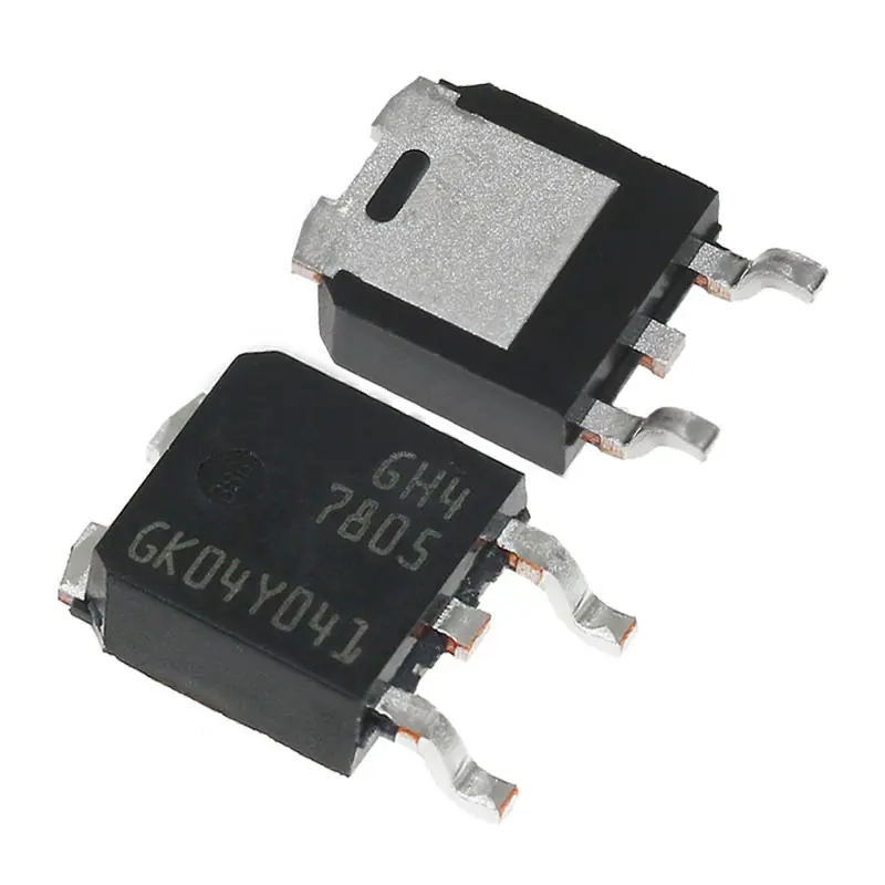 DPAK 5V 1A การจัดการพลังงาน,ICs ตัวควบคุมแรงดันไฟฟ้าตัวควบคุมแรงดันไฟฟ้า L7805CDT L7805CDT-TR