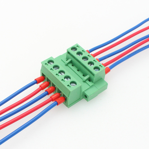 5.08可插拔端子块插入式连接器线对线连接器300v 15a - Product Image 5