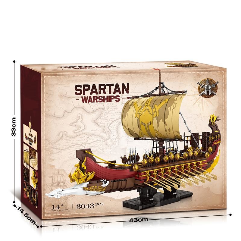 ELI0092063-Spartan warships (3043pcs)