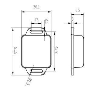 Acelerómetro MPU6050 de 9 ejes, giroscopio electrónico, ángulo de actitud, Sensor de inclinación geomagnético, 232, - Product Image 6