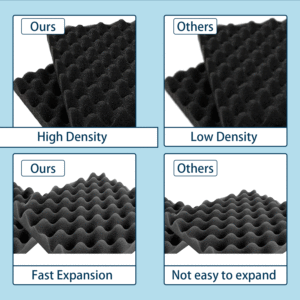 Âm thanh chống cháy và chống cháy trong các ngăn hình quả trứng được sử dụng để cách âm trong nhà - Product Image 5