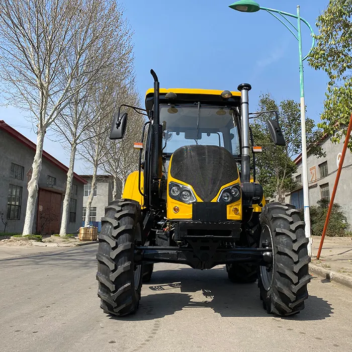 Qln 90hp tratores de agricultura chinês, equipamento de agricultura, usa trator grande 90hp 4x4 com carregadores de extremidade frontal