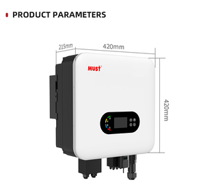MUST Hybrid Inverter Single <strong>Phase</strong> 3.6kw 4KW PH1100 <strong>PRO</strong> Series on Off Grid Hybrid Solar Inverter With Mppt Controller - Product Image 4